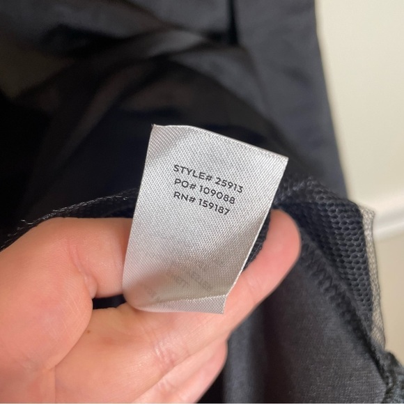 Lulus NWT Black Satin Be With You Black Skater Dress Size Medium - Picture 9 of 9